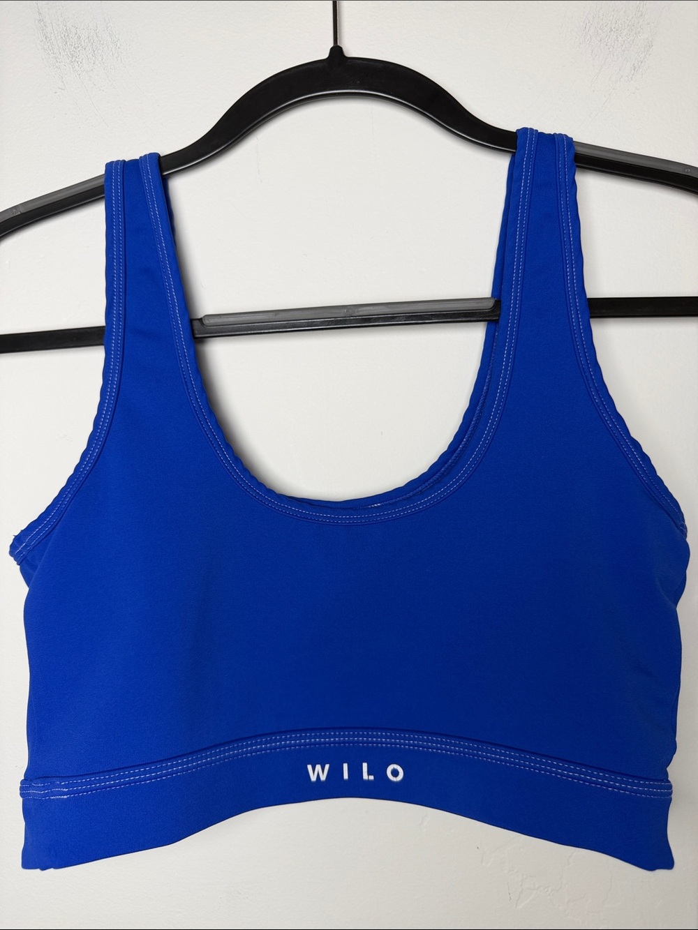 Anthropology Wilo The Label Contour Seamless Bra Cobalt Blue Sport bra Medium
